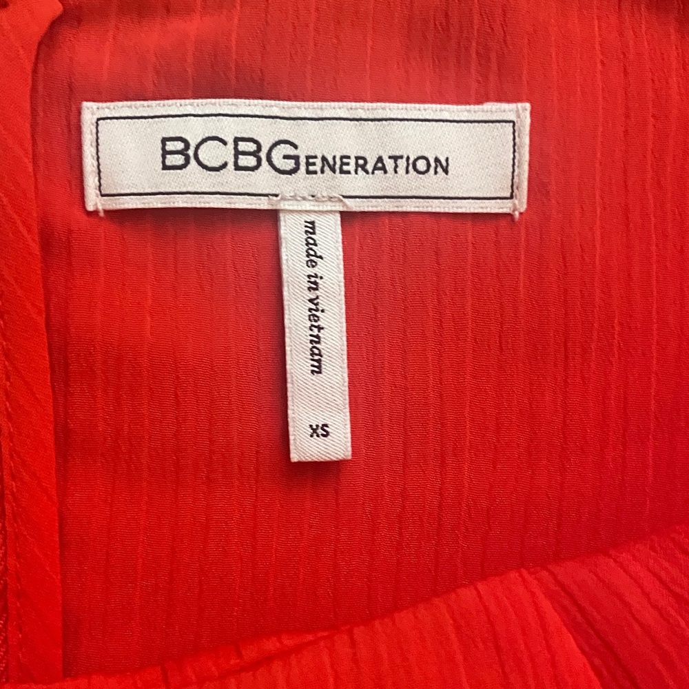 BCBGeneration Red Sundress - Picture 2 of 2